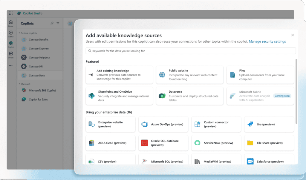 Purely CRM Copilot Studio